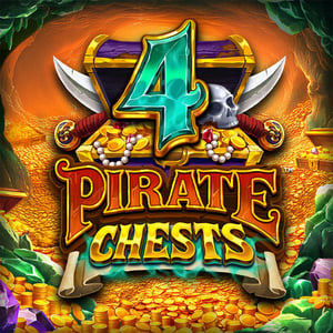 4 Pirate Chests