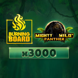 Mighty Wild Panther Burning Board